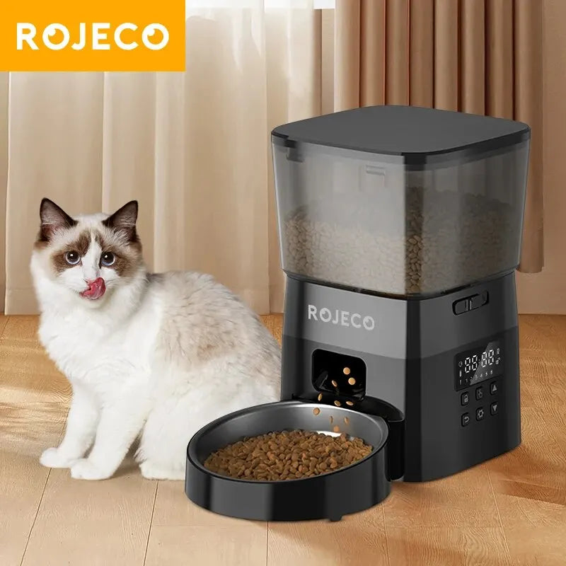 Automatic Smart Control Pet Feeder for Cats Dog Dry Food